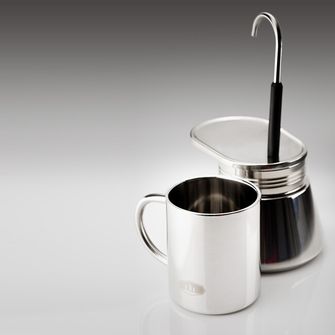 GSI Outdoors Mini skodelica za espresso in espresso iz nerjavečega jekla 296 ml