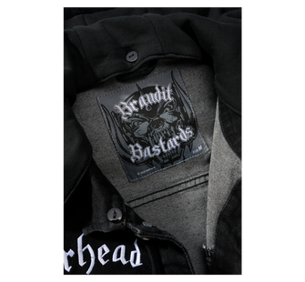Brandit Motörhead Cradock Džins jakna, črno-črna
