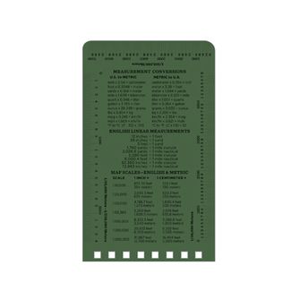 Rite in the Rain All Weather Notebook Green št. 935