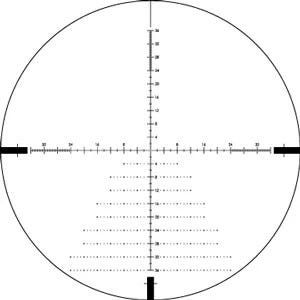 Vortex Optics Strelni daljnogled Diamondback® Tactical 6-24x50 FFP EBR-2C MOA