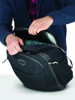 OSPREY pohodniški nahrbtnik DAYLITE EXPANDIBLE TRAVEL PACK 26+6, črna