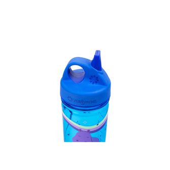 Nalgene Baby Water Bottle Grip-n-Gulp Sustain 0,35 l s pokrovom modra, glasbeni hrošč