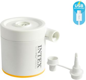 Intex Napihljiva vzmetnica TPU camping Dura-Beam