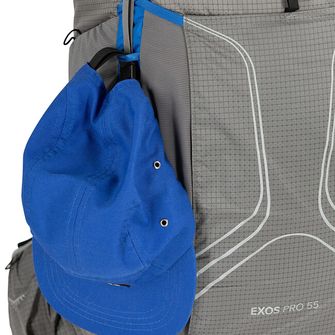 OSPREY pohodniški nahrbtnik EXOS PRO 55,  dale grey/agam blue