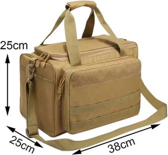 DRAGOWA TACTICAL Potovalna torba Echo 25 L, kaki