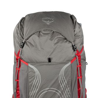 OSPREY pohodniški nahrbtnik EJA PRO 55,  dale grey/poinsettia red