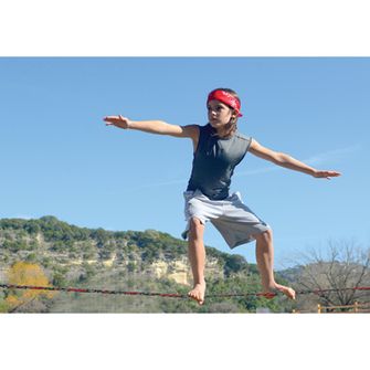 Slackers Set on Slackline Ninja 11 m