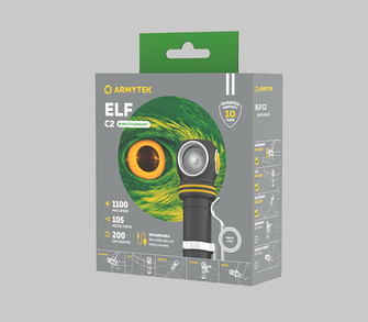 ArmyTek Elf C2 Bela LED ročna svetilka 1100 lm 4800 h 65 g