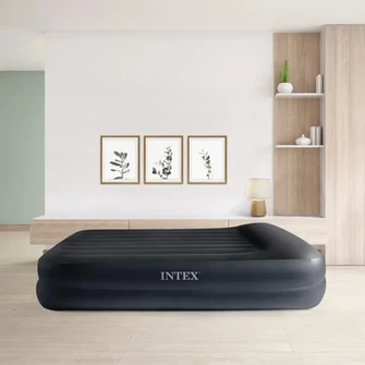 Intex napihljiva postelja Queen Pillow Rest dvignjena
