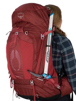 OSPREY pohodniški nahrbtnik AURA AG 65,  berry sorbet red