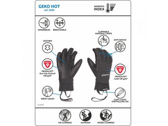 Zimske rokavice CAMP Geko Hot
