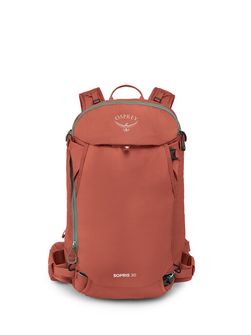 OSPREY skialp nahrbtnik SOPRIS 30,  emberglow orange