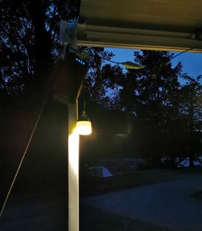 Origin Outdoor Priključna LED svetilka modra 200 lumnov toplo bela