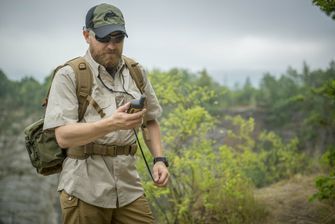 Helikon-Tex Srajca DEFENDER Mk2 s kratkimi rokavi - PolyCotton Ripstop - bež.