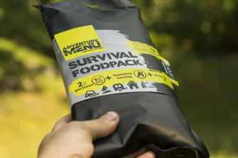 Adventure Menu Survival Food pack meni IV, Jelenov raguje s krompirjem in Piščančja korma z rižem, 810g