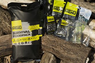 Adventure Menu Survival Food pack meni IV, Jelenov raguje s krompirjem in Piščančja korma z rižem, 810g