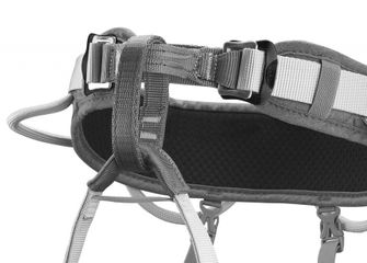 Petzl CORAX 2 sedežni plezalni pas moder