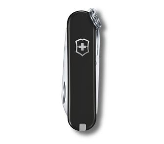 Victorinox Classic SD Colours Dark Illusion multifunkcijski nož 58 mm, črn, 7 funkcij