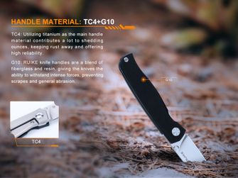 Zložljivi nož Ruike M662-TZ