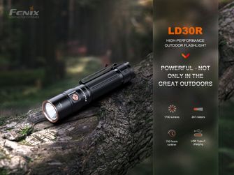 Polnilna LED svetilka Fenix LD30R