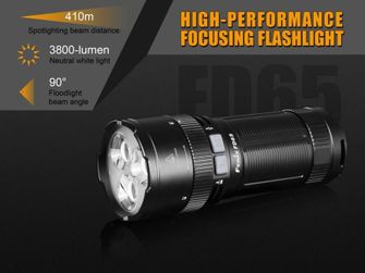 Svetilka za fokusiranje Fenix FD65, 3800 lumnov