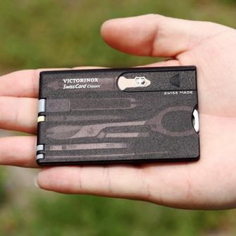 Victorinox SwissCard večnamenska kartica 10v1 črna