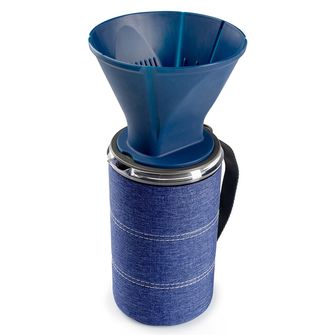 GSI Outdoors Kapljalnik za kavo s skodelico JavaDrip 887 ml, modra