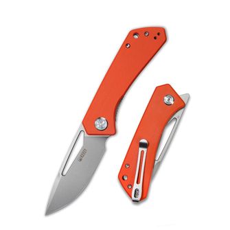 KUBEY Zaklepni nož Thalia Orange G10