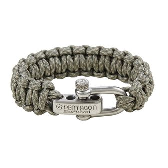 Pentagon zapestnica paracord, Olive Spots, kovinska zaponka