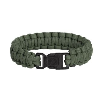 Pentagon parakord zapestnica Pselion, Camo green