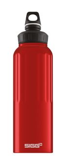 SIGG WMB Aluminijasta steklenica za pitje 1,5 l rdeča